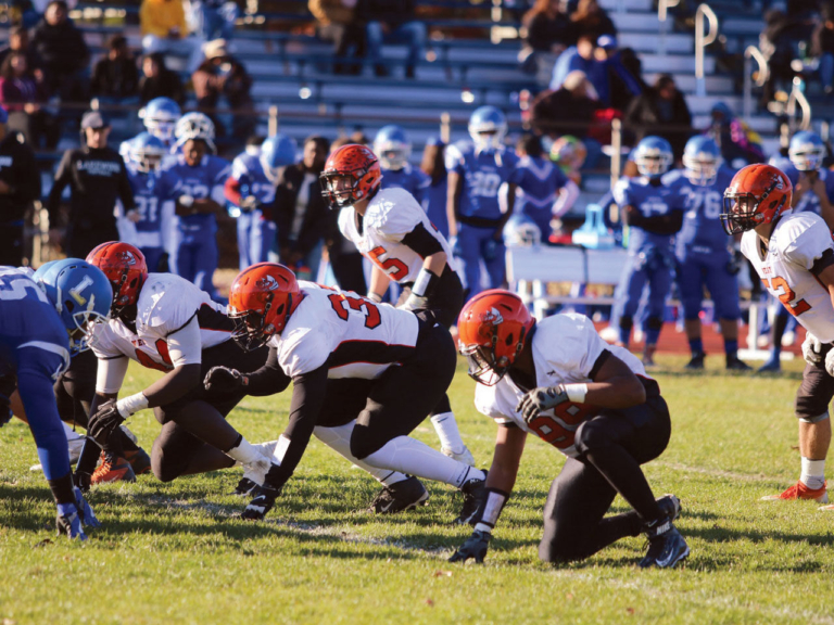D-line brings fire back to Hamilton West football