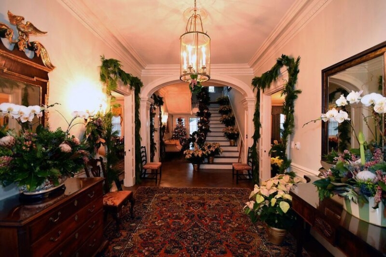 Drumthwacket decorated by New Jersey Garden Clubs for holiday season