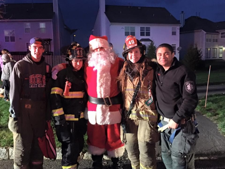 Firefighters to escort Santa through Plainsboro