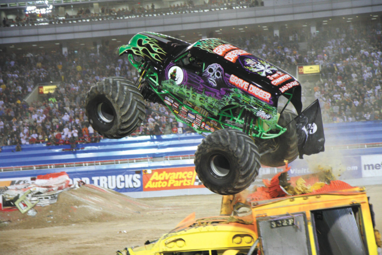 Monster trucks take over Sun National Bank Center