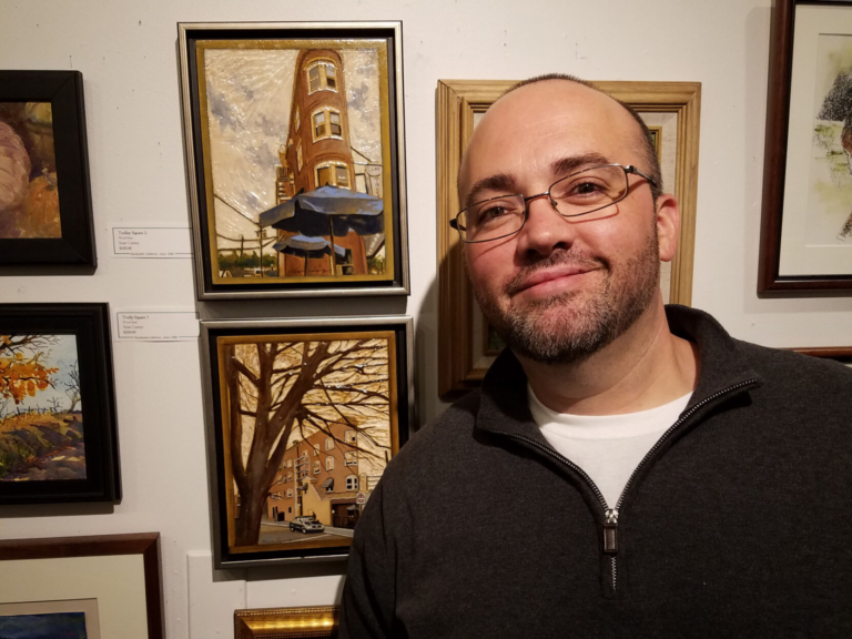 Lawrence High School teacher makes art his business