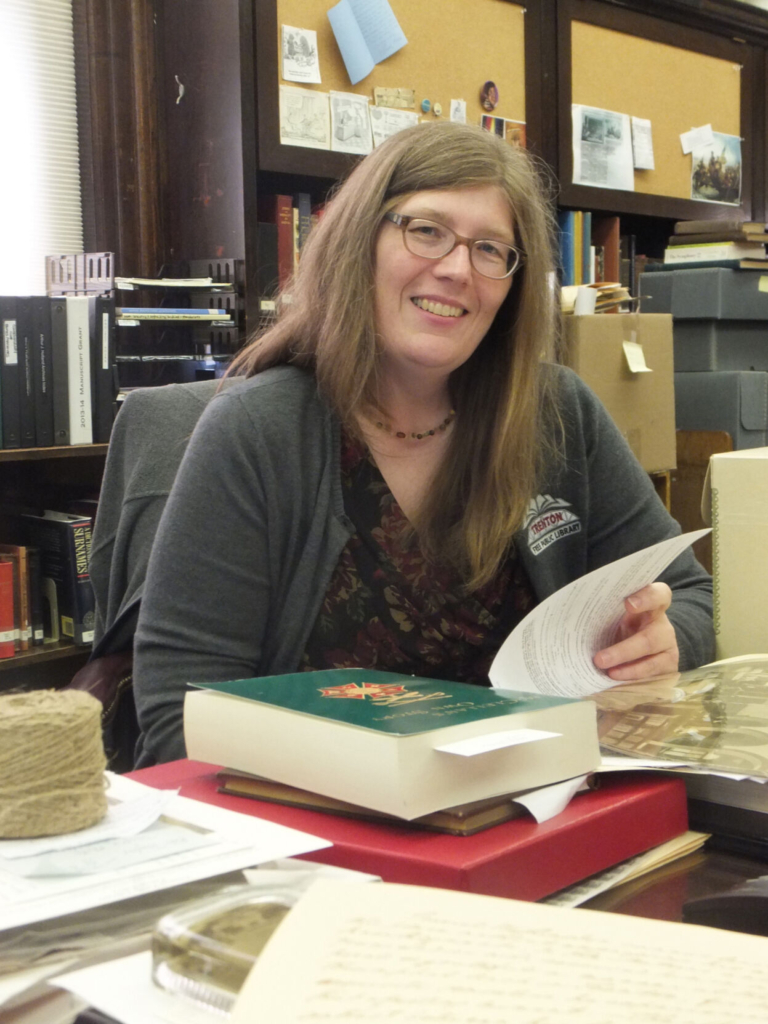 For Trenton archivist Laura Poll, thinking begins in a box