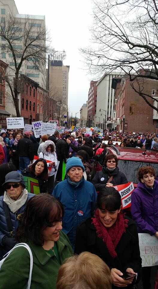 Thousands attend the Women’s March on New Jersey