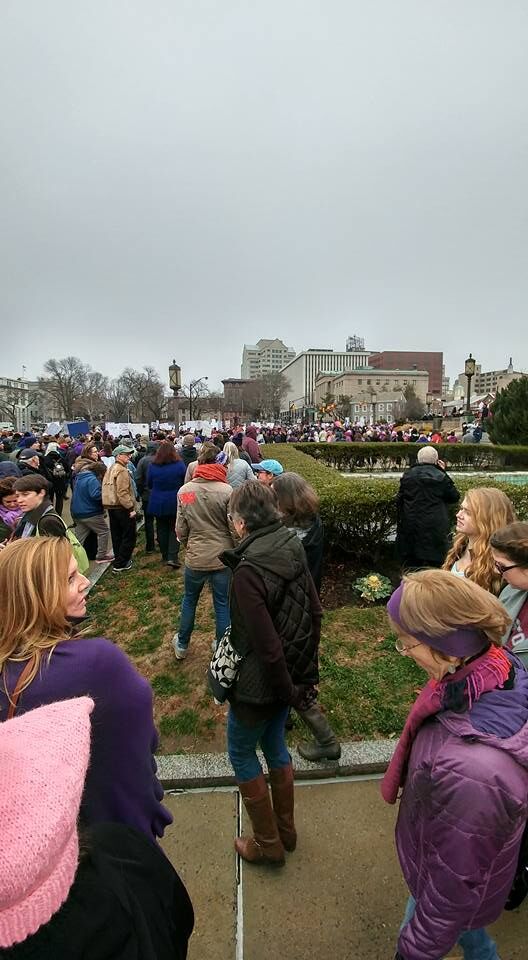 Thousands attend the Women’s March on New Jersey
