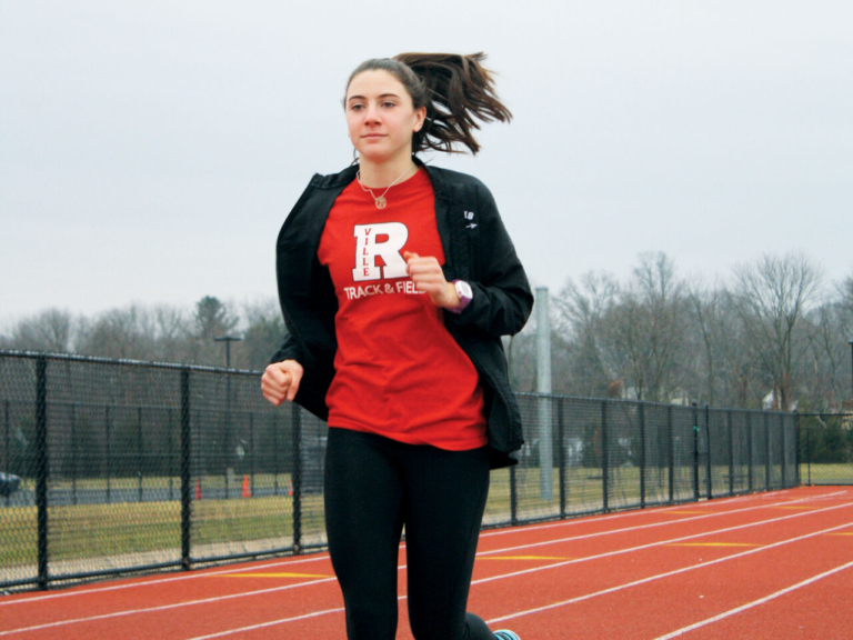 Natural running ability leads Robbinsville’s Manto to the head of the pack