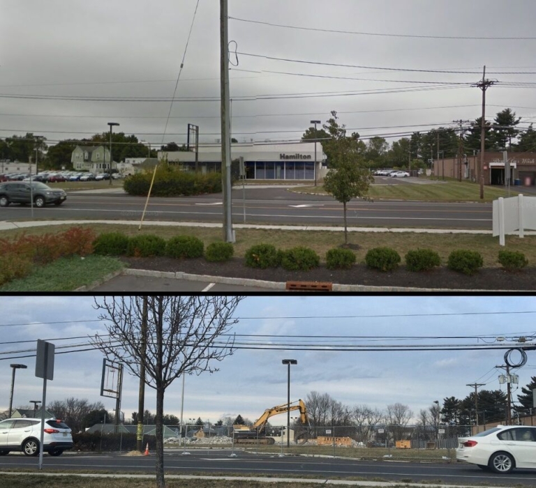 Construction begins on new Aldi, Panera development in Hamilton
