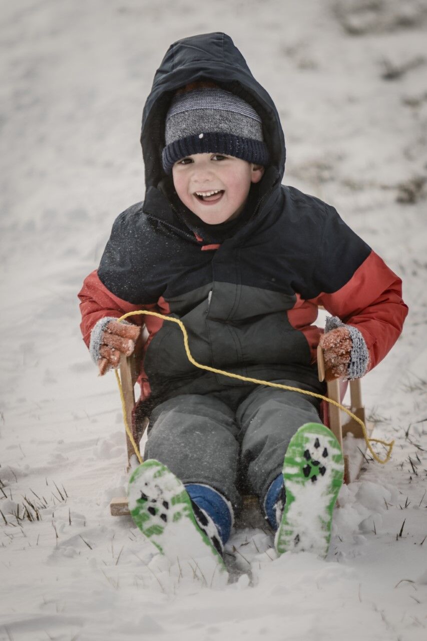 Photos: West Windsor residents take advantage of snow day