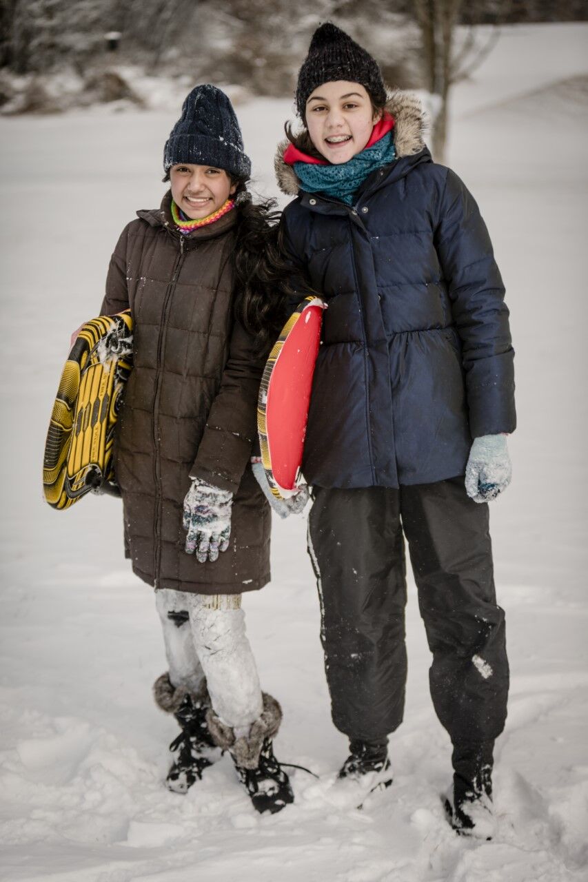 Photos: West Windsor residents take advantage of snow day