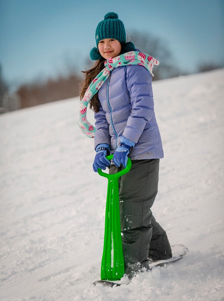 Photos: West Windsor residents take advantage of snow day