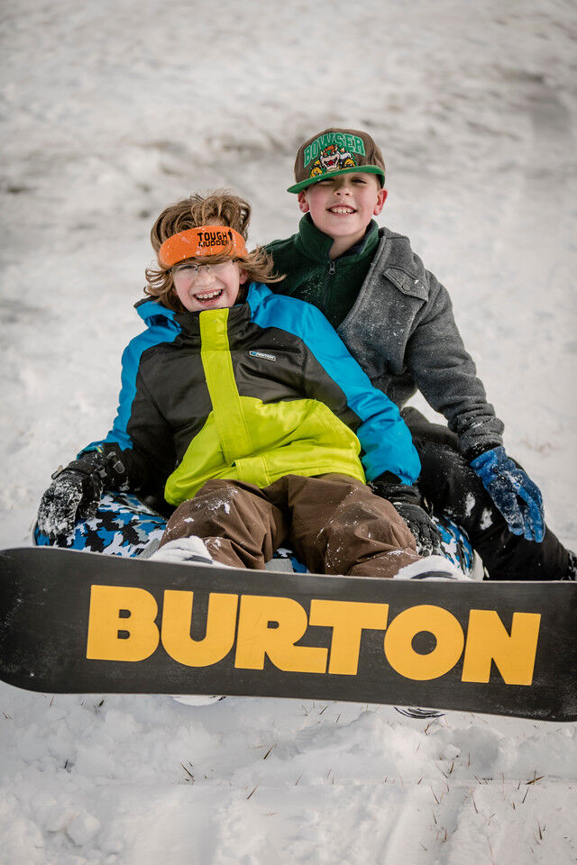 Photos: West Windsor residents take advantage of snow day