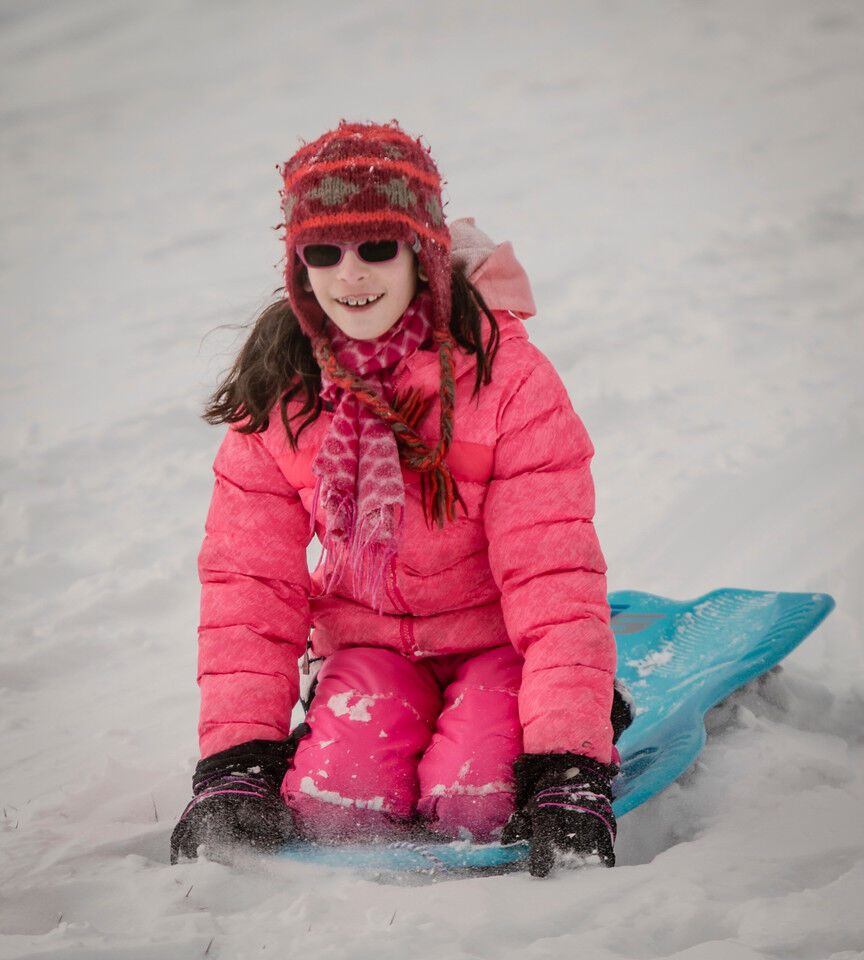 Photos: West Windsor residents take advantage of snow day