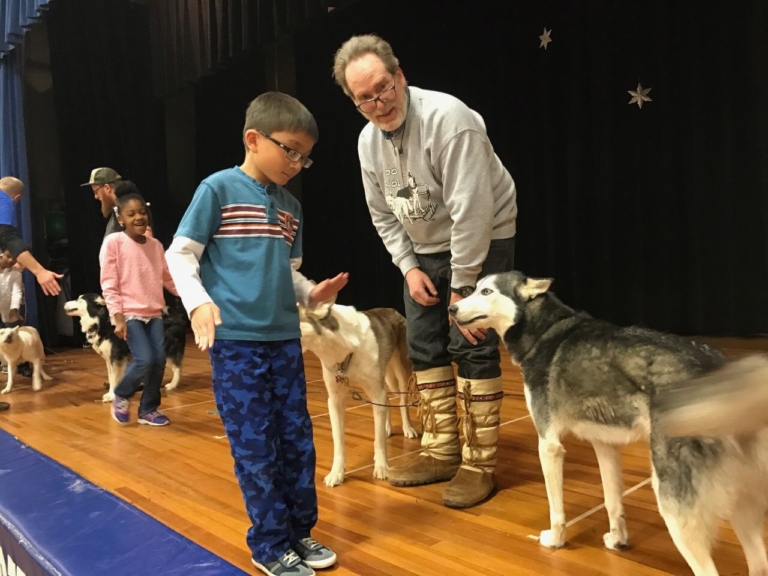 Bordentown students get hands-on Yukon Quest learning experience