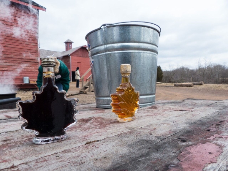 Howell Living History Farm’s maple sugaring season is in full swing