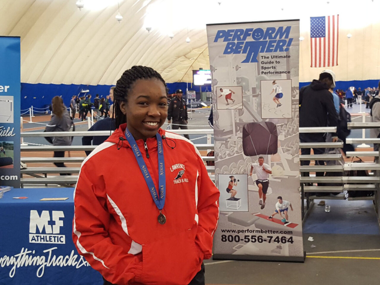 Collier makes her mark on track for Lawrence High