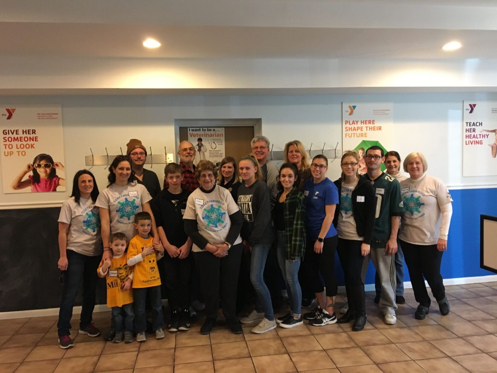 Hamilton YMCA togetherhood committee sends hunger packing