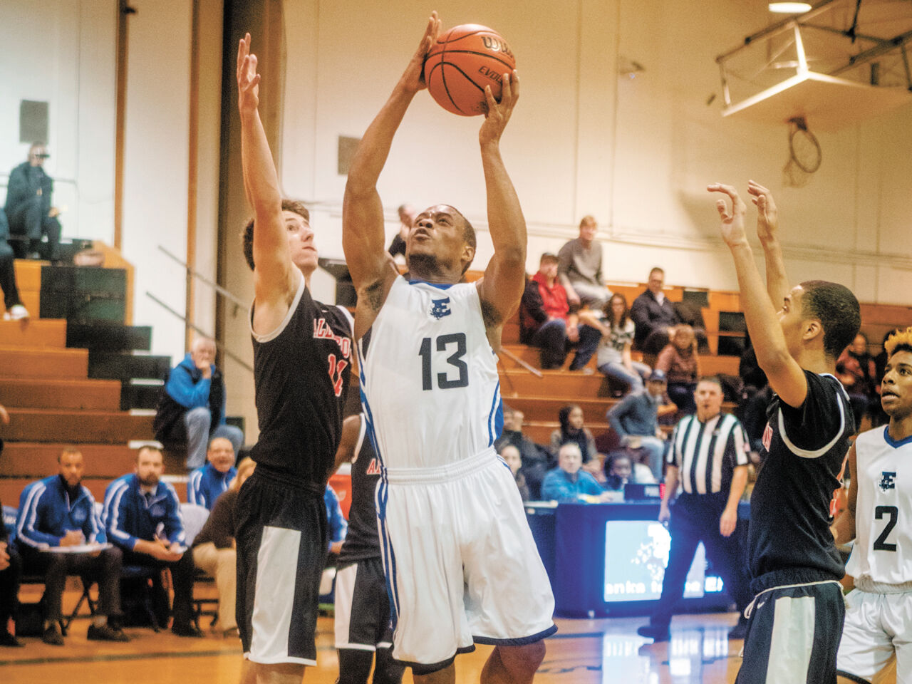 2017 04 EO Lawrence Joseph Ewing Basketball vs. Allentown -8016