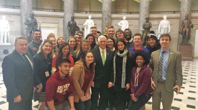 Hamilton West GALRE meets Vice President Pence