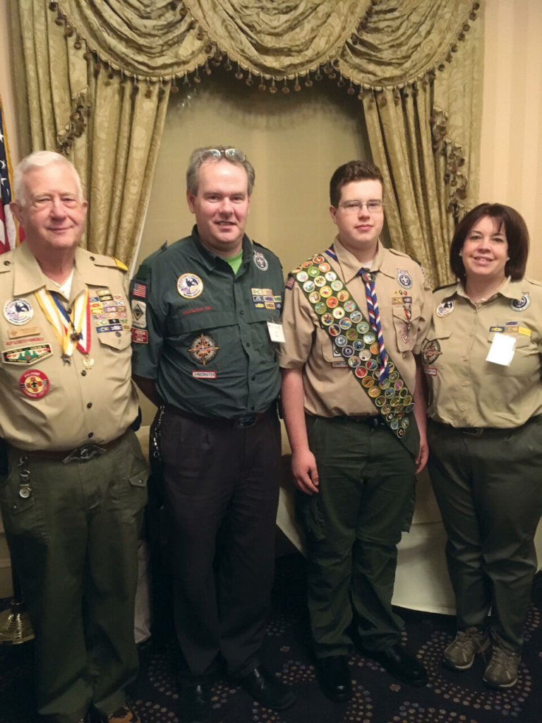 Hamilton Eagle scout wins service project award