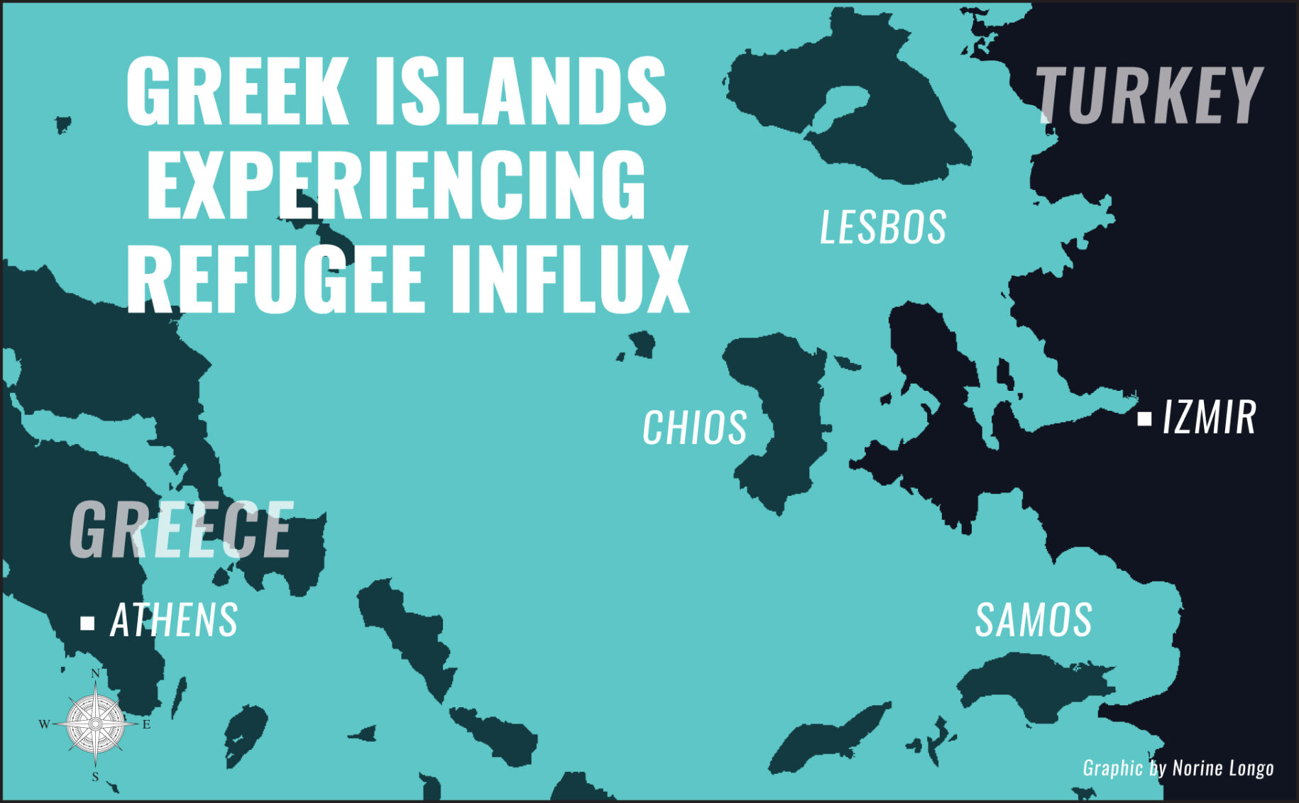Refugee Map Greek Islands.indd