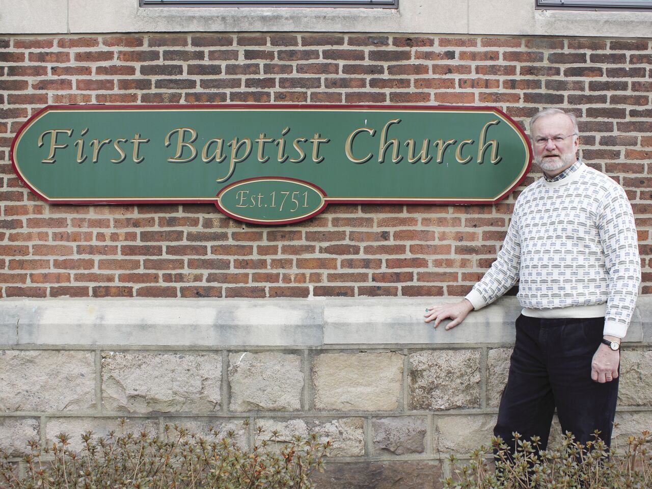 Pastor feeling at home at First Baptist
