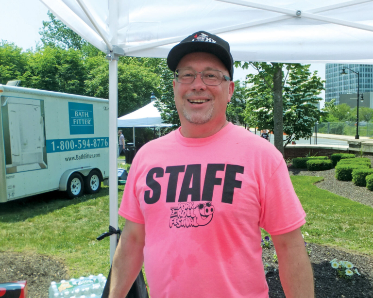 Scott Miller fires up the Trenton Pork Roll Festival