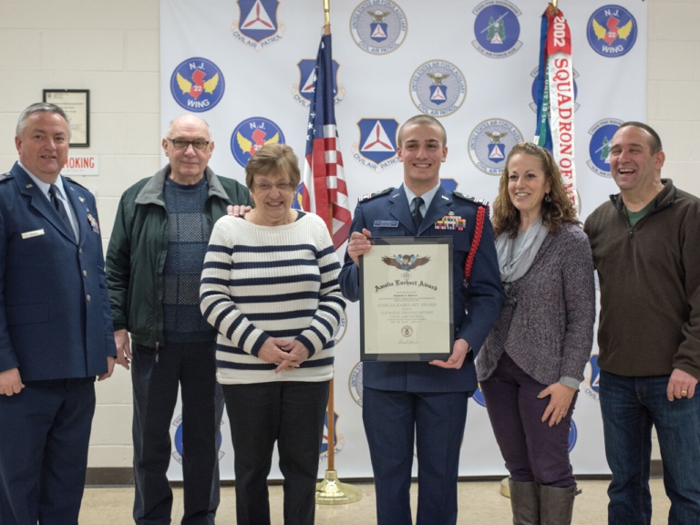 Civil Air Patrol cadet honored with Earhart award
