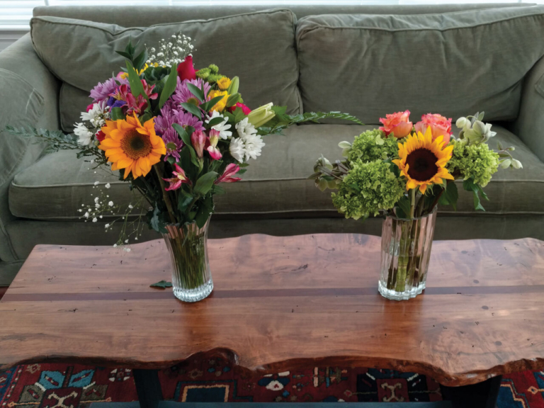 From a single Mother’s Day carnation to a riot of flowers
