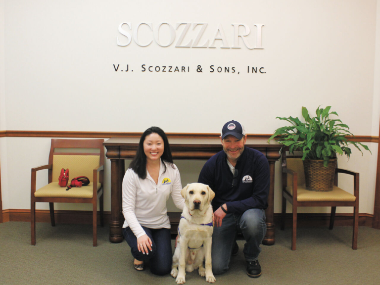 Ewing couple raising service dog to be a skilled companion for the disabled