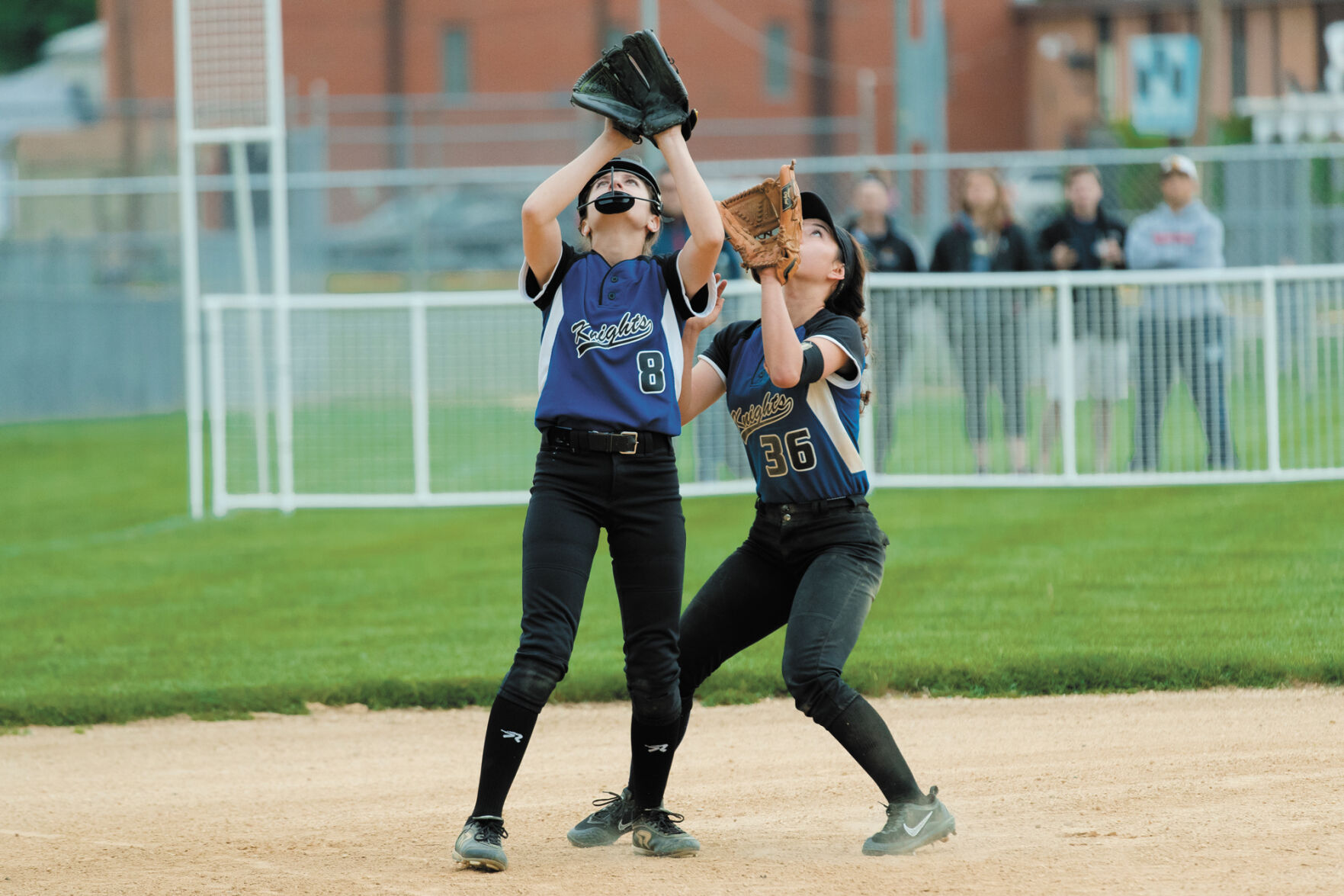 Julia Baber (8) Katie Pyne (36) Softball Tournament -2123