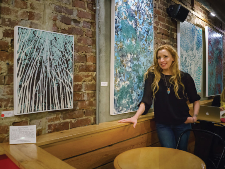 A Princeton artist at the intersection of bravery and creativity