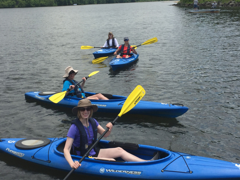 Kayak to hidden nooks of Mercer Lake this summer