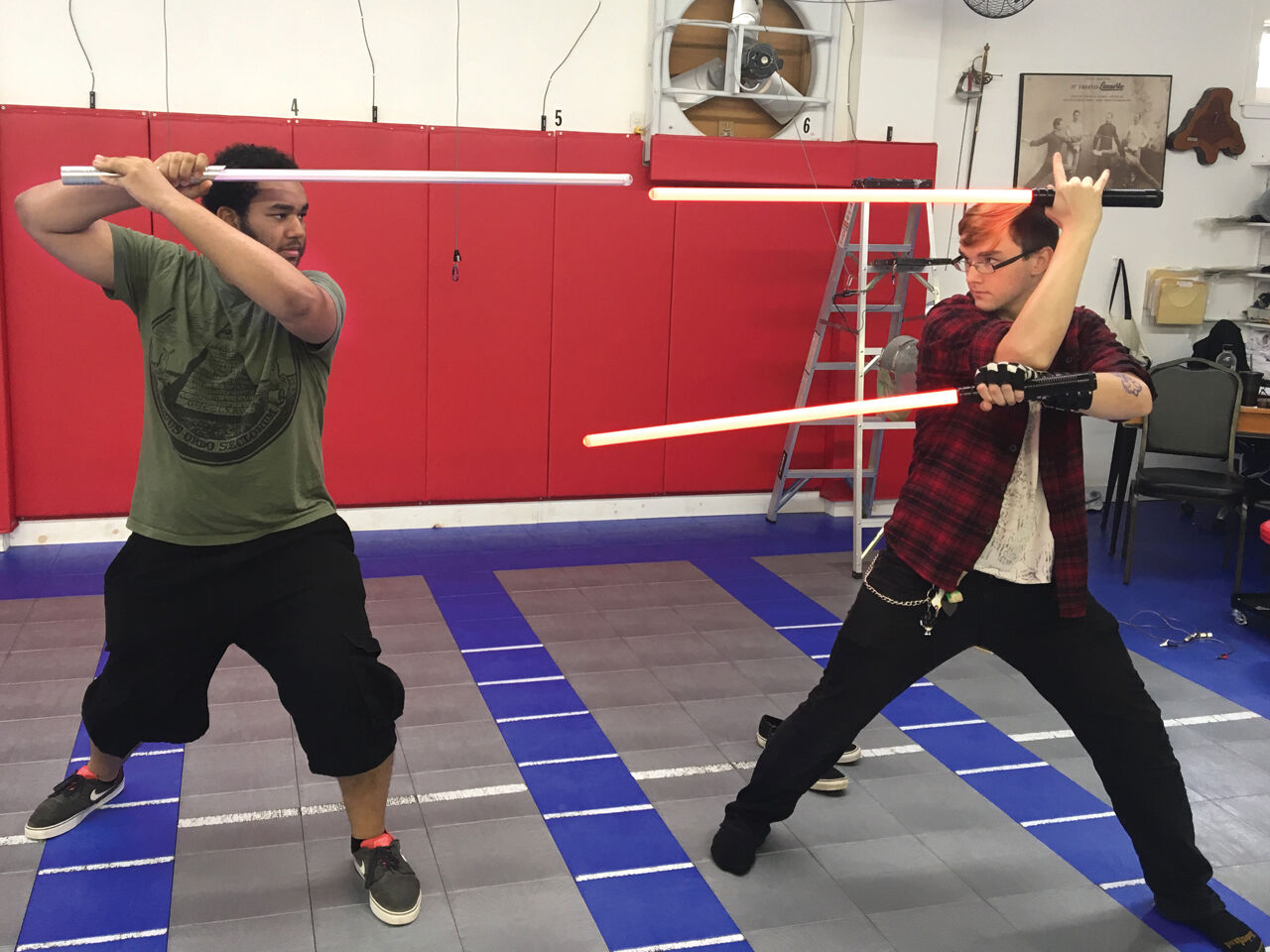 2017 07 RA lightsabers