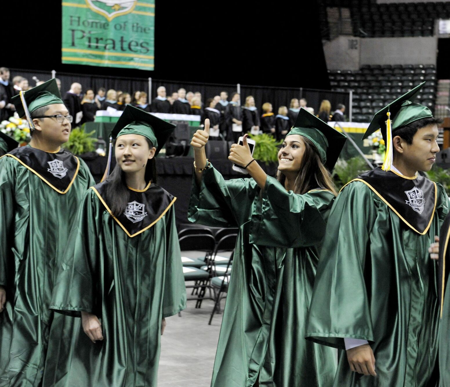 WW-P North and South Classes of 2017 celebrate graduation