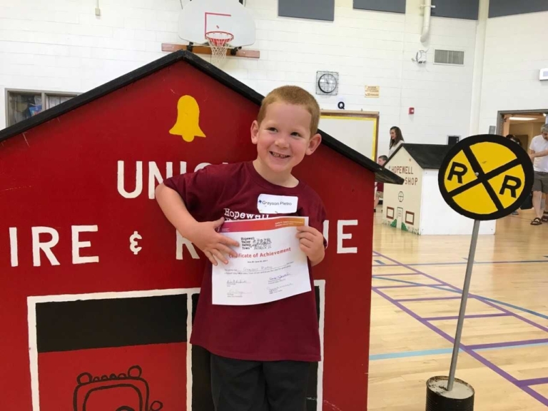 Hopewell Valley YMCA graduates 40 rising kindergartners from Safety Town