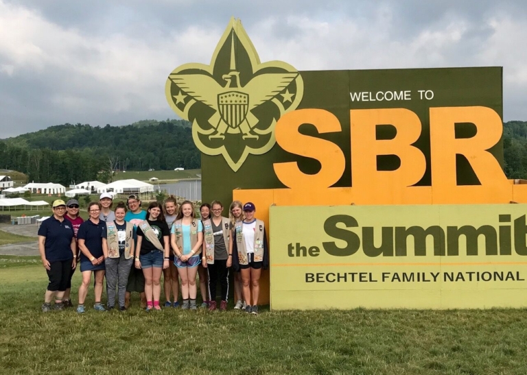Mercer County Girl Scouts attend national 2017 Girl Scout Jamboree