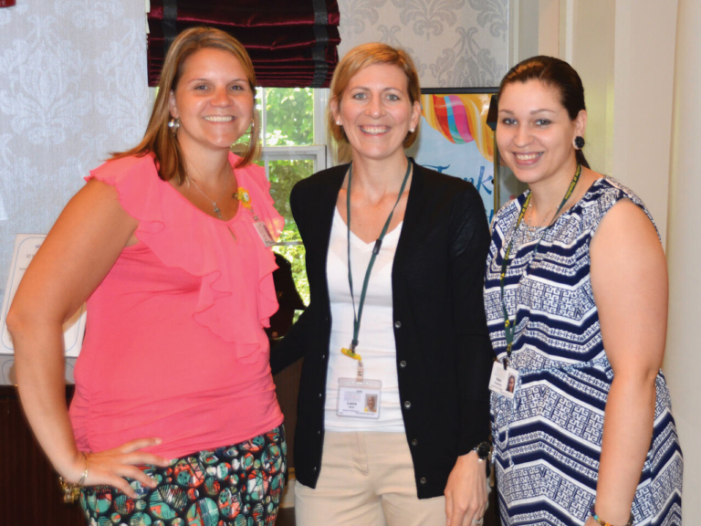 Staff at CareOne at Hamilton Assisted Living strives to make your family theirs