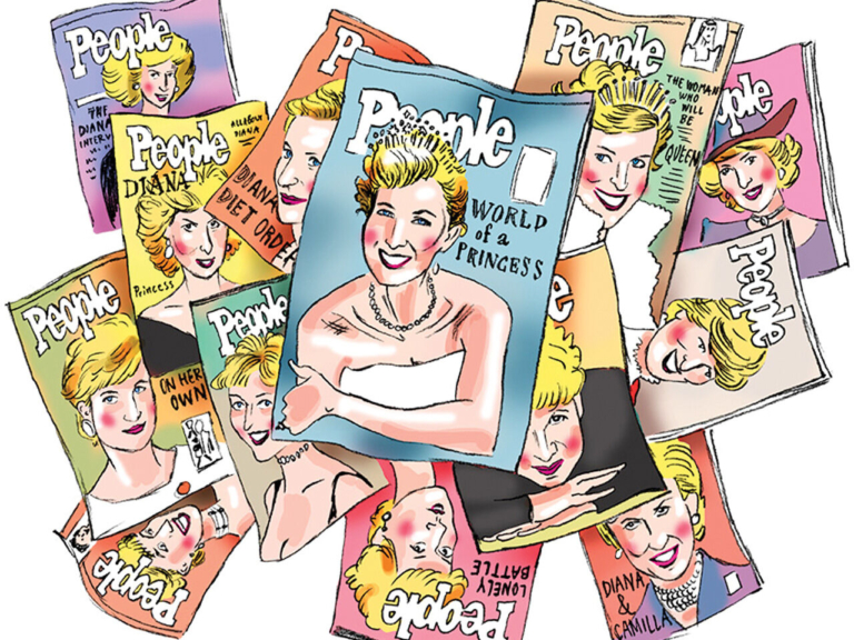 Princess Diana, a woman with a problem