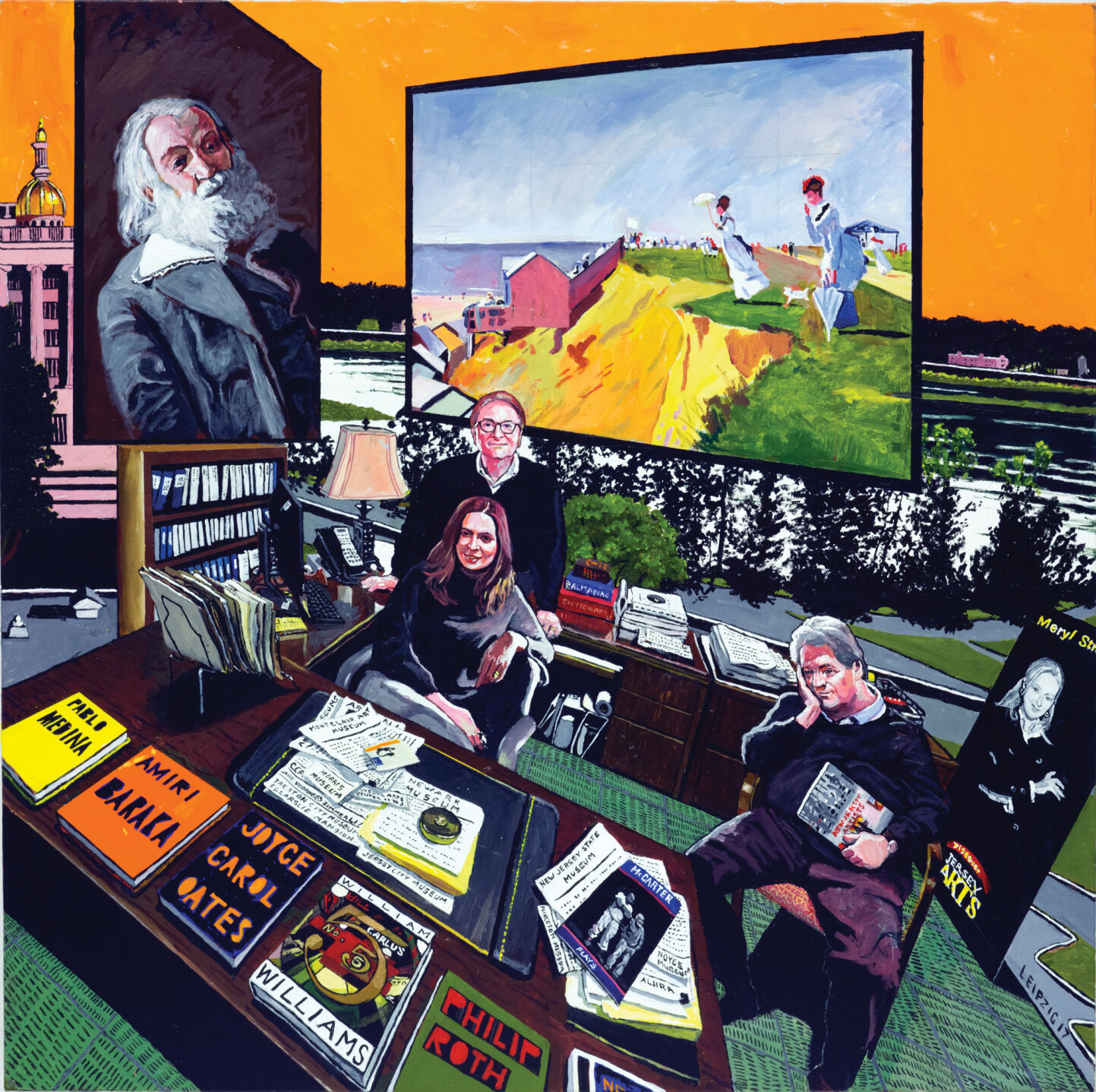 Leipzig – Homage to the Arts in New Jersey (left)