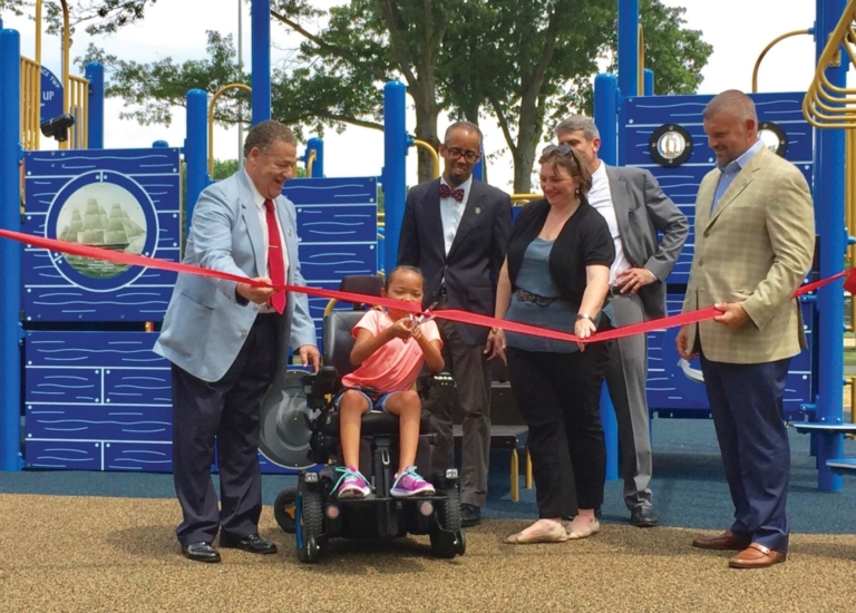 ‘Don’t give up the ship’ at new Lawrence inclusionary playground