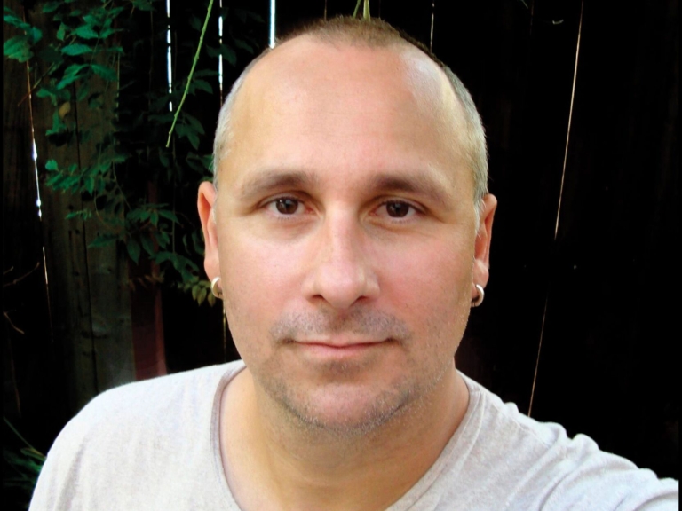 Ex-drummer and Lawrence native Pete Maloney settles into art career