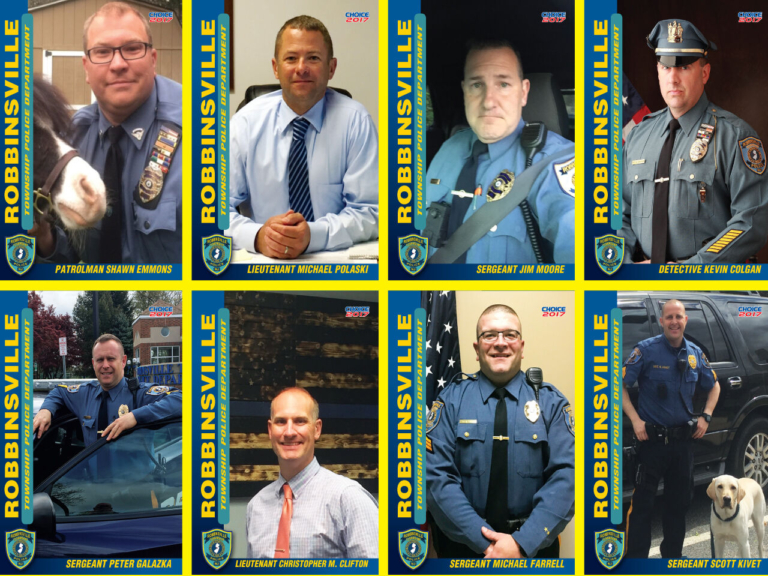 New Robbinsville police program has kids collecting ‘em all