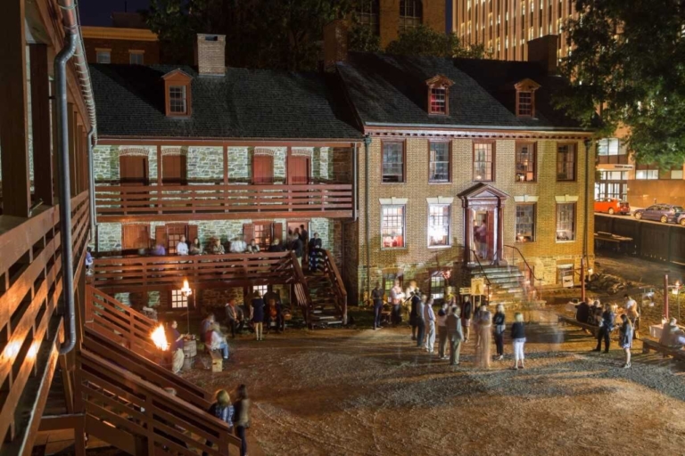 Old Barracks transforms into tavern for an evening of colonial festivities