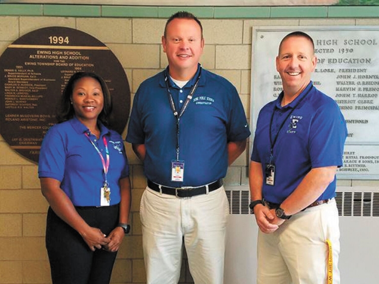 Ed Chmiel takes over the reins as Ewing High School principal