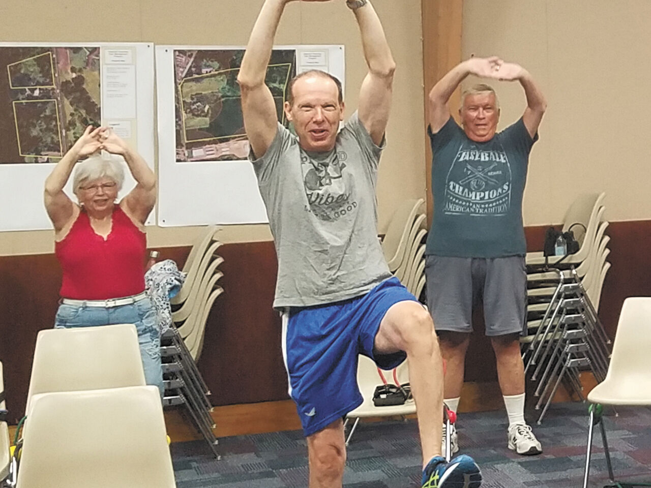 Bob’s Fun Fitness class