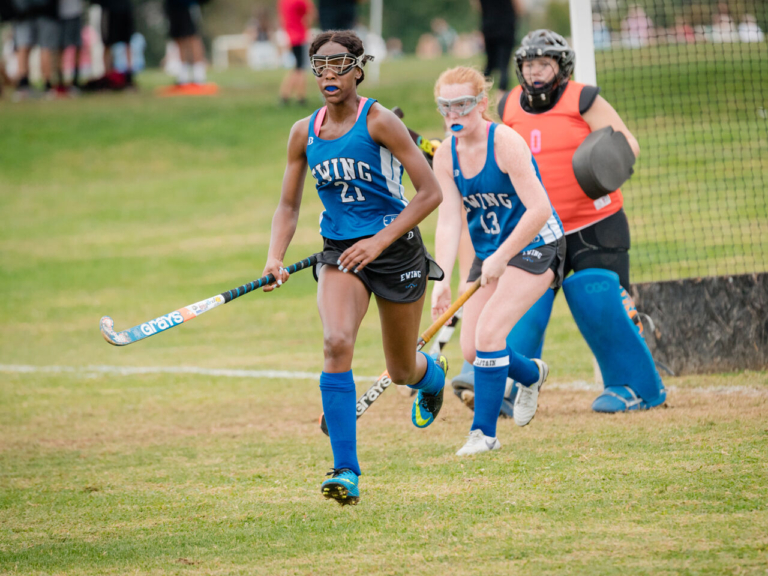 Ettenger and Lowe lead improving Ewing High field hockey team