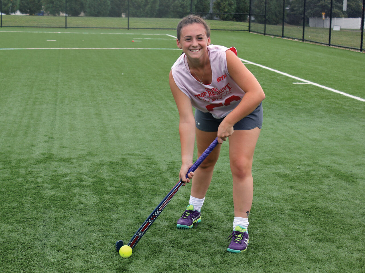 DeMas ready for anything on field hockey pitch