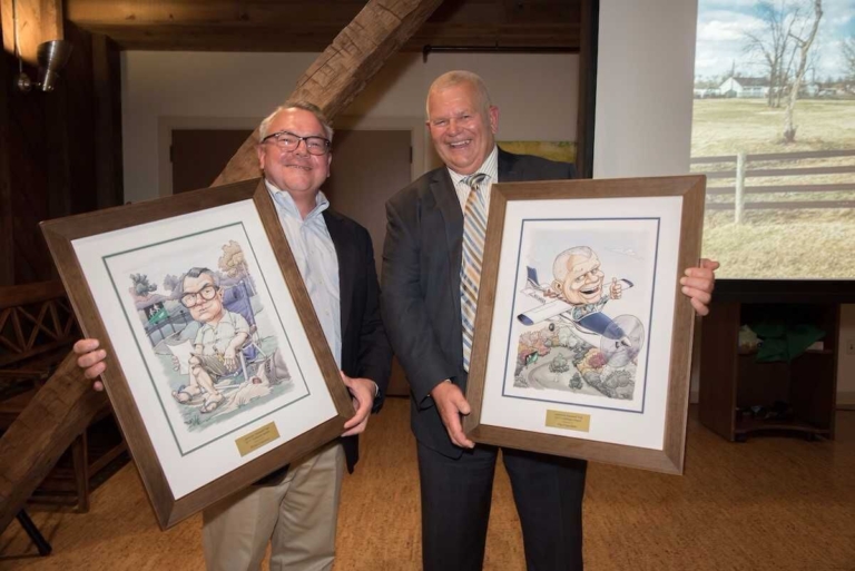Hopewell, Lawrence officials receive Lawrence Hopewell Trail Trailblazer Awards