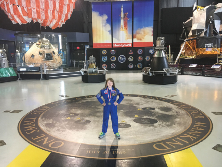 Lawrence Intermediate student earns space camp award