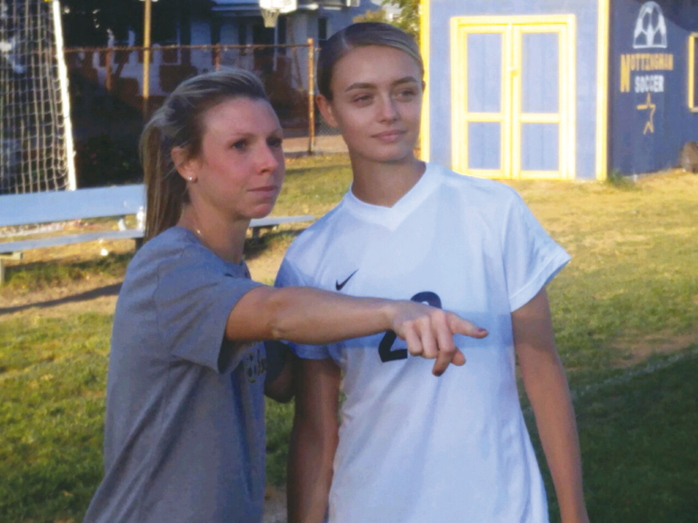 Madison Diaz stars as sweeper for Nottingham girls’ soccer