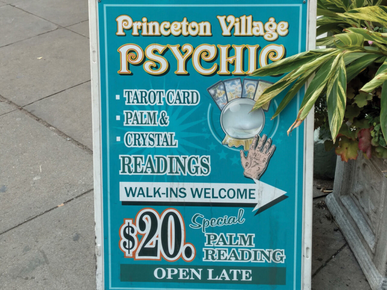 Crystals, cards, and a grain of salt: a visit to the Princeton Village Psychic
